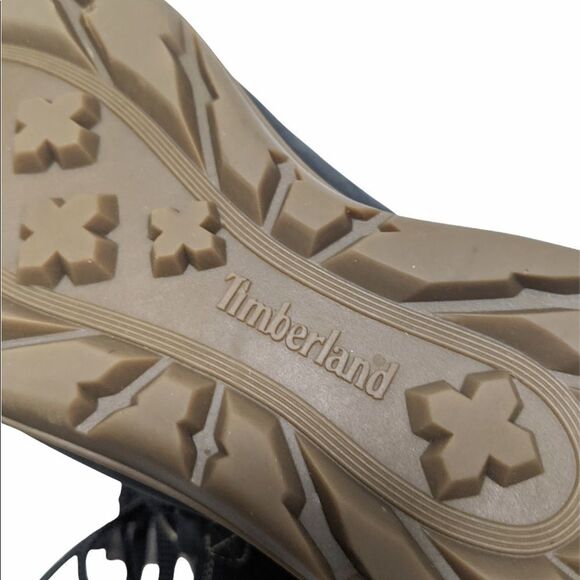 TIMBERLAND Suede Leather Faux Fur Lace-Up Boots - Picture 8 of 10